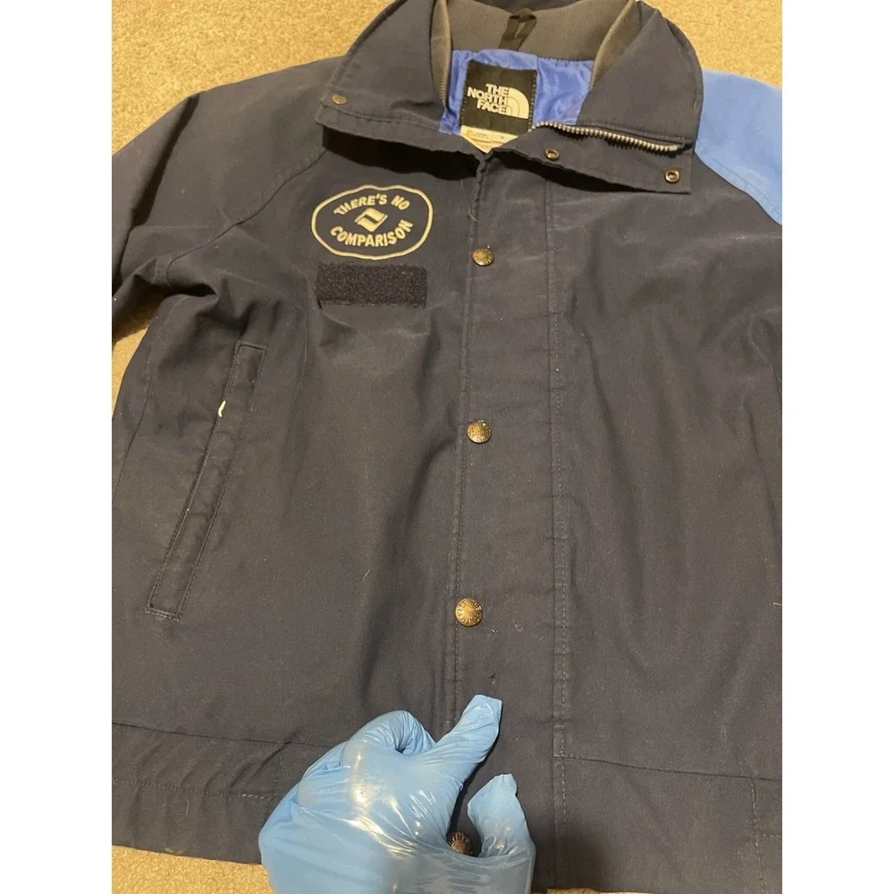 Vintage The North Face Vail Beaver Creek Ski Jacket SIZE Small MADE IN USA Blue